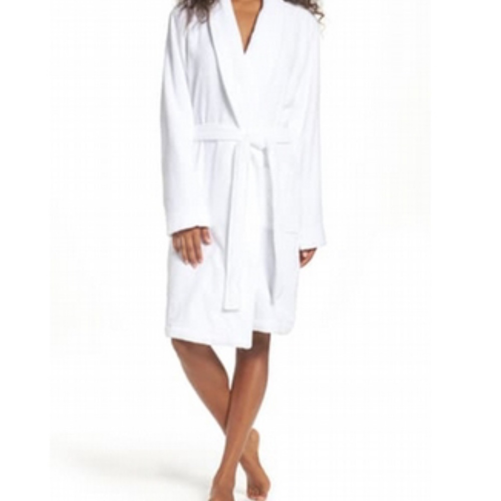 Nordstrom Lingerie Cotton Bath Robe NWT